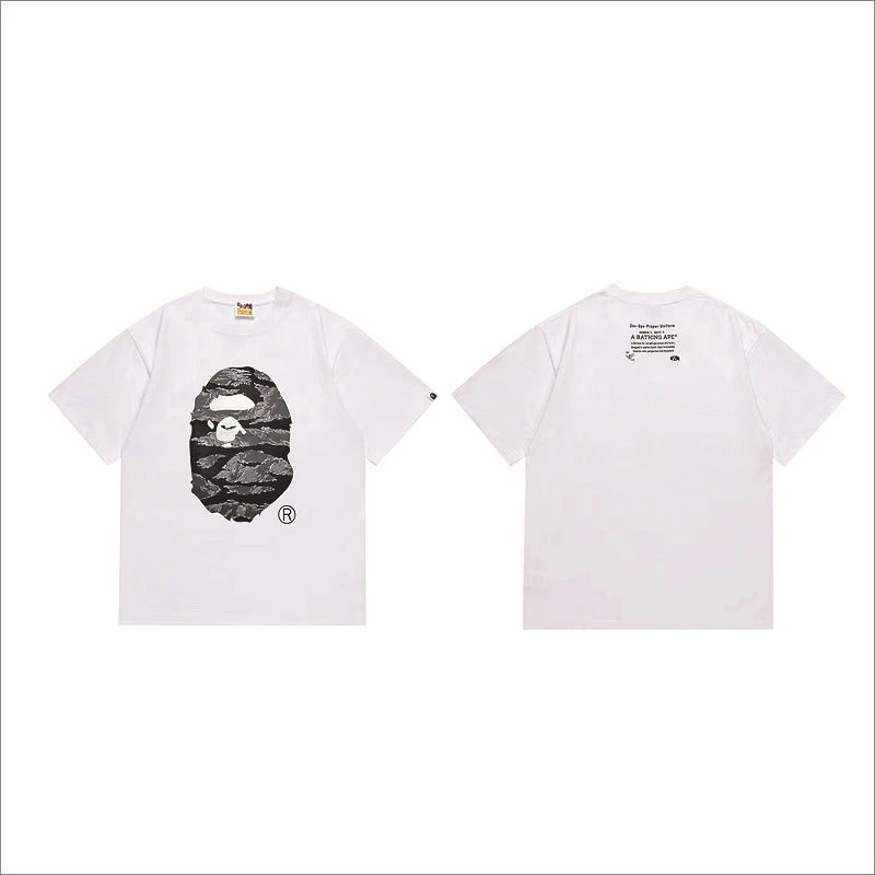BAPE T-Shirts Hot Wheels Graphic Short-Sleeve T-Shirt — 253 white