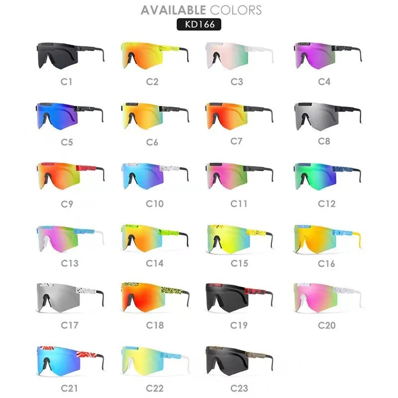 Unbranded Eyewear KD166 Polarized Shield Sunglasses image 2