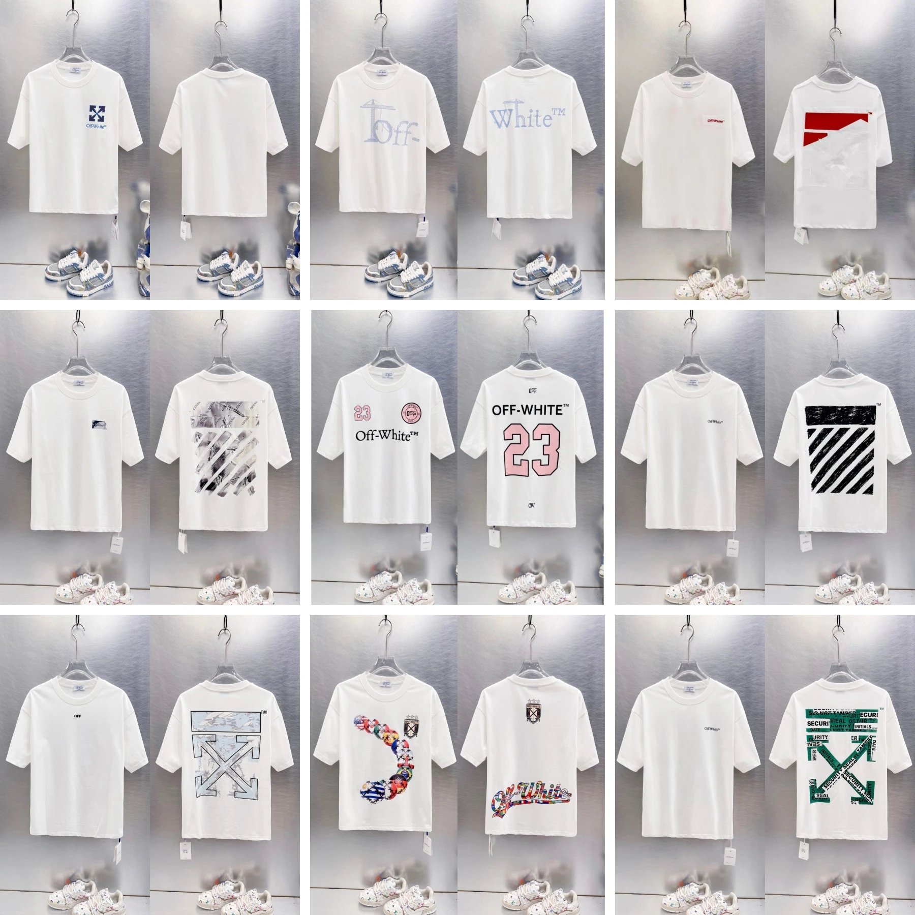 Off-White T-Shirts Graphic-print crew-neck image 2