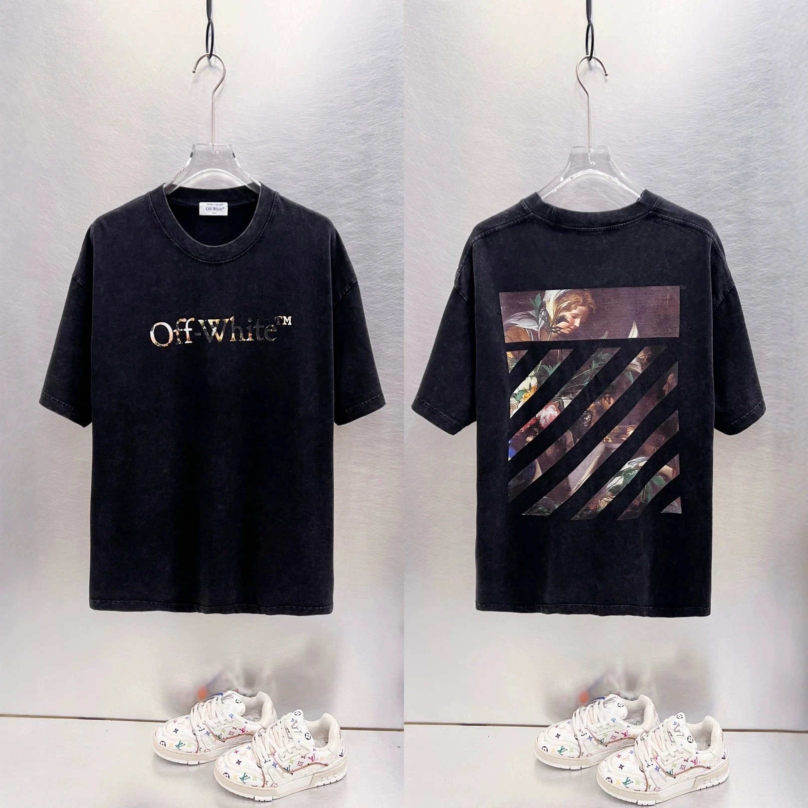 Off-White T-Shirts Graphic-print crew-neck image 5