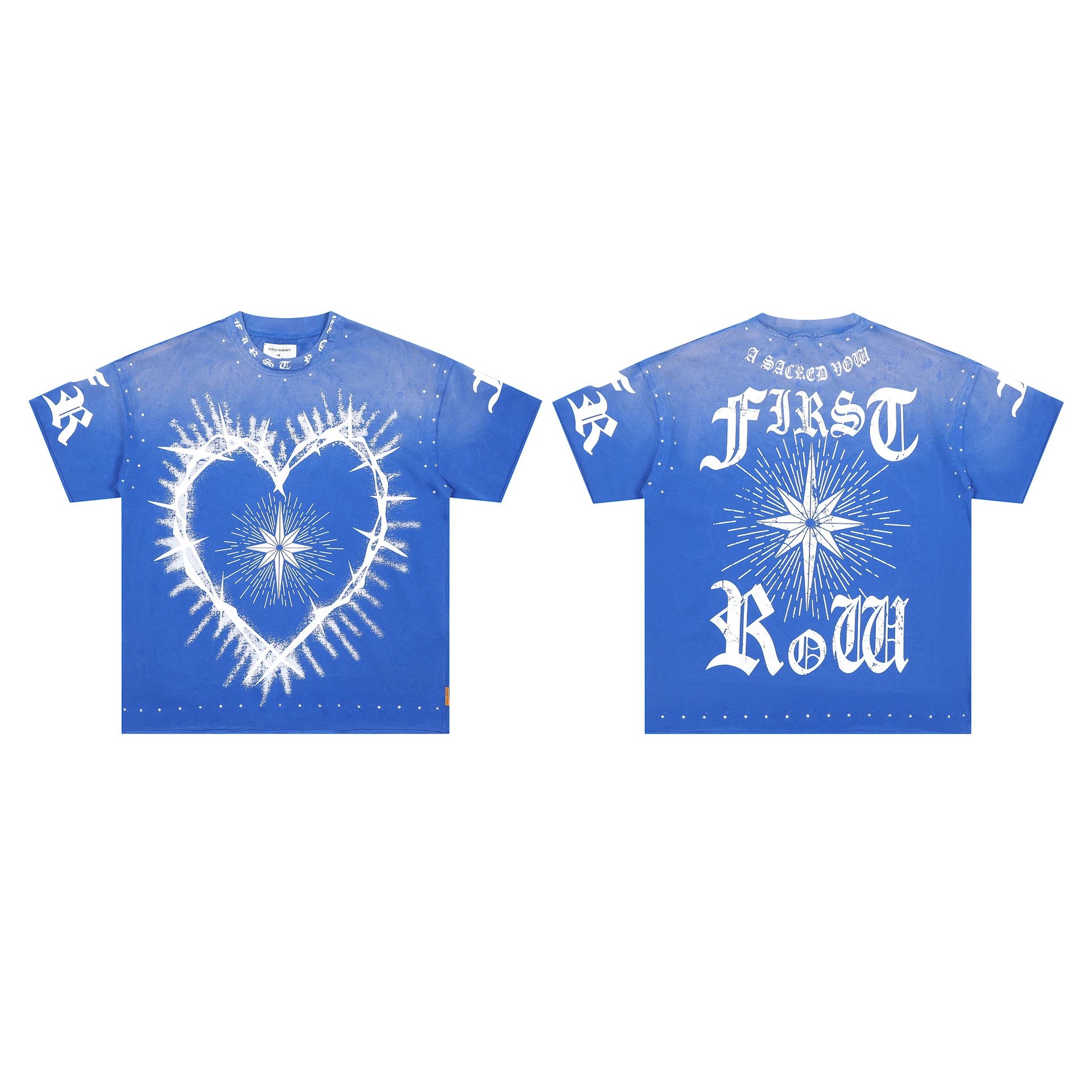 FIRST ROW T-Shirts Graphic Print — F 806# Hot Drilling Pulp