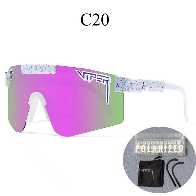 Unbranded Eyewear KD166 Polarized Shield Sunglasses — C20