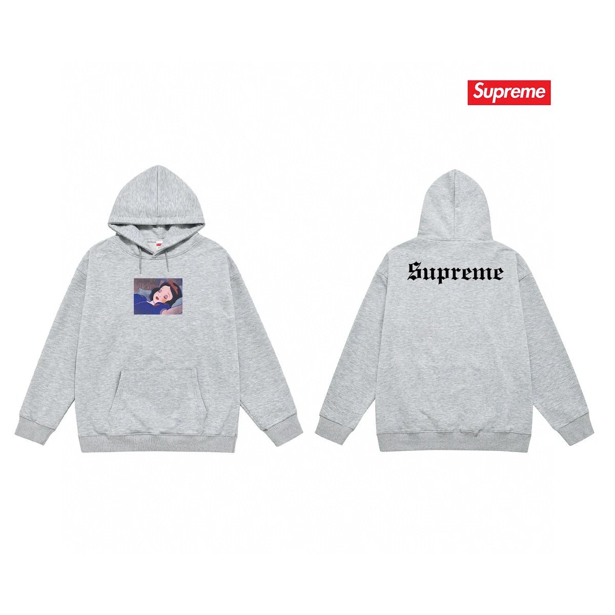 Supreme Hoodies & Sweatshirts Graphic Print Pullover Hoodie — 39