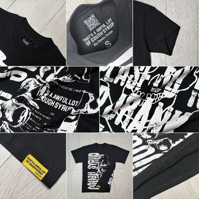 Cough Syrup T-Shirts Graphic Print product detail image 13