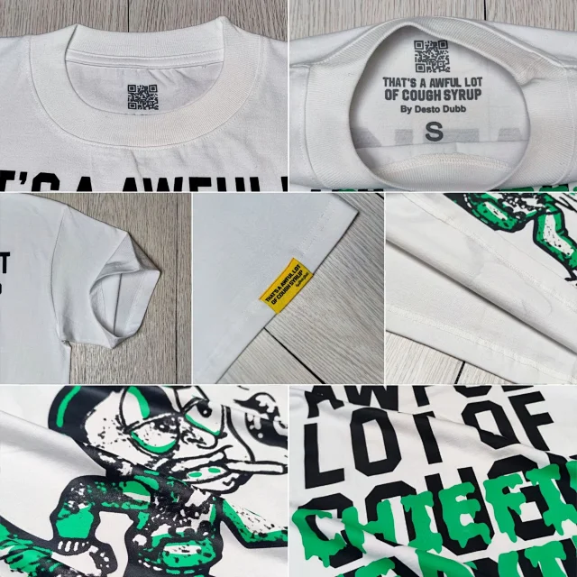 Cough Syrup T-Shirts Graphic Print product detail image 21