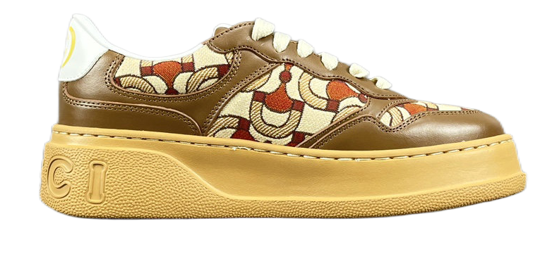 Gucci Sneakers Chunky platform GG monogram low-top — 9