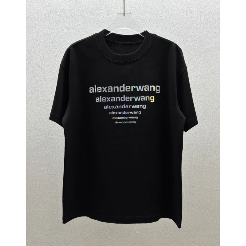 Alexander Wang T-Shirts Graphic Logo T-Shirt — 06-2