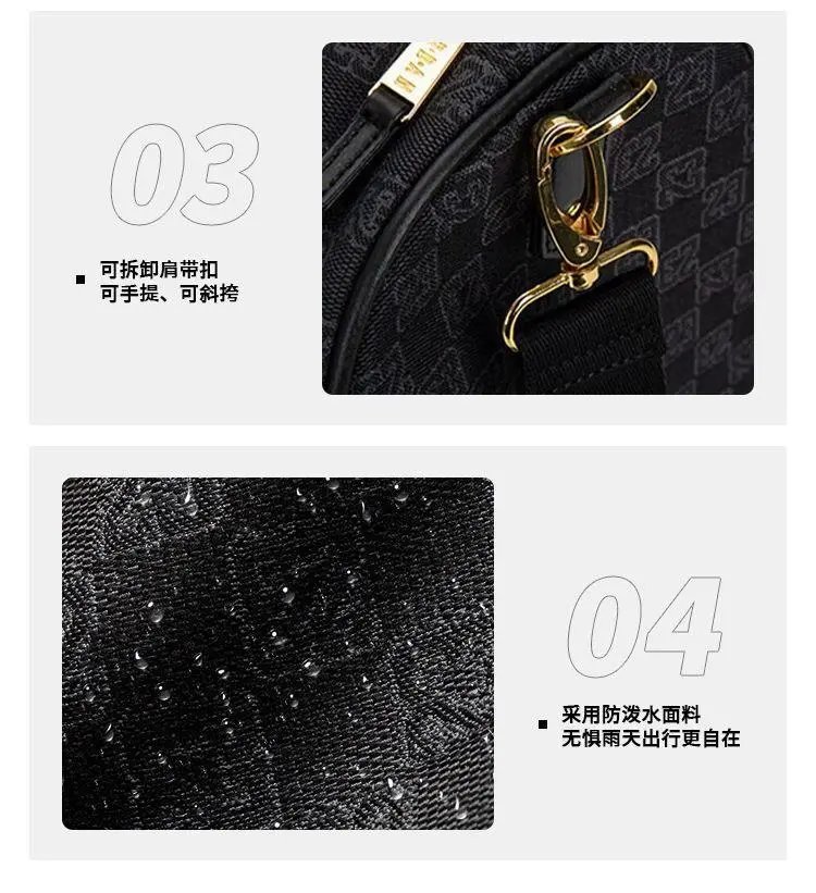 Air Jordan Duffle Bag Black Monogram - 5