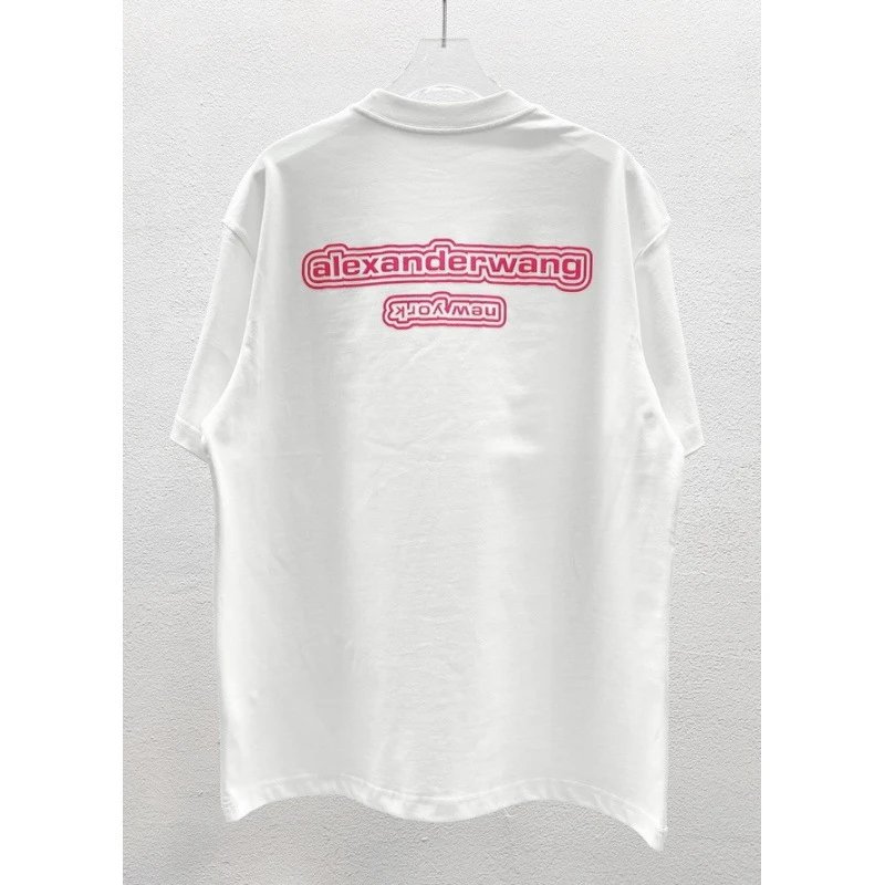 Alexander Wang T-Shirts Graphic Logo T-Shirt — 19-1
