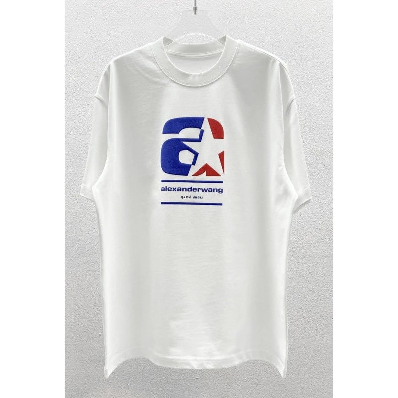 Alexander Wang T-Shirts Graphic Logo T-Shirt — 24-1