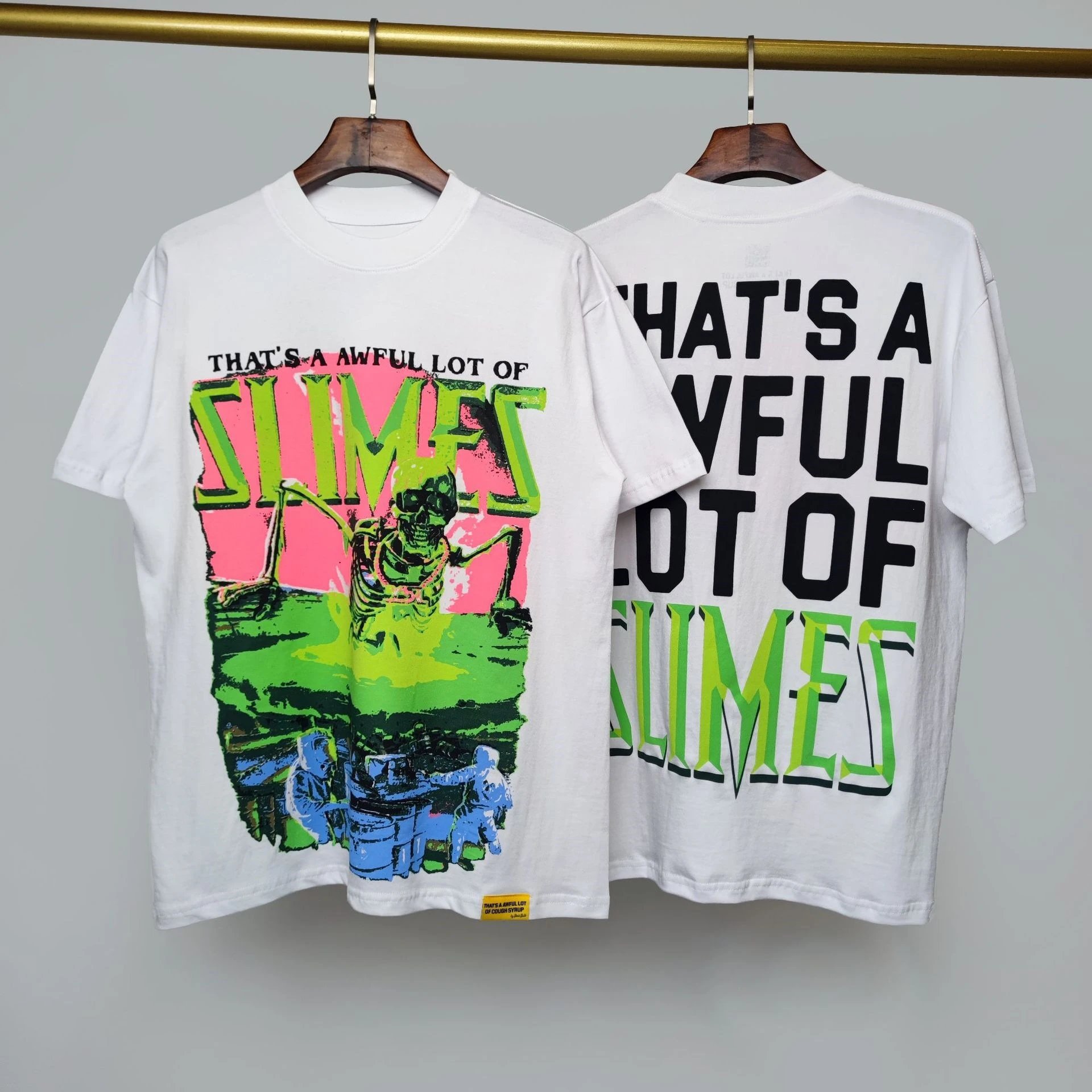 Unbranded T-Shirts Graphic Print — 50 white