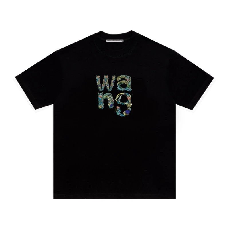 Alexander Wang T-Shirts Washed graphic logo T-shirt — 16