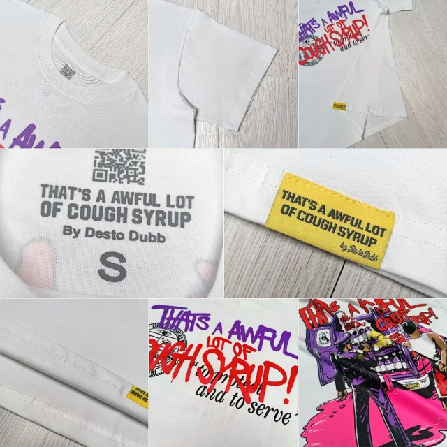 Cough Syrup T-Shirts Graphic Print product detail image 24