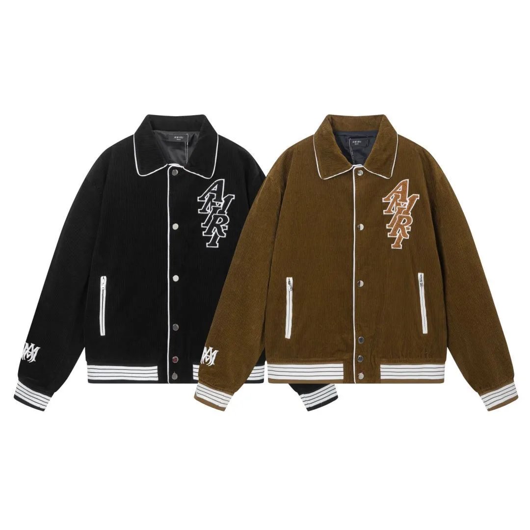 Amiri Diamond Pattern Panelled Jacket Black - 14