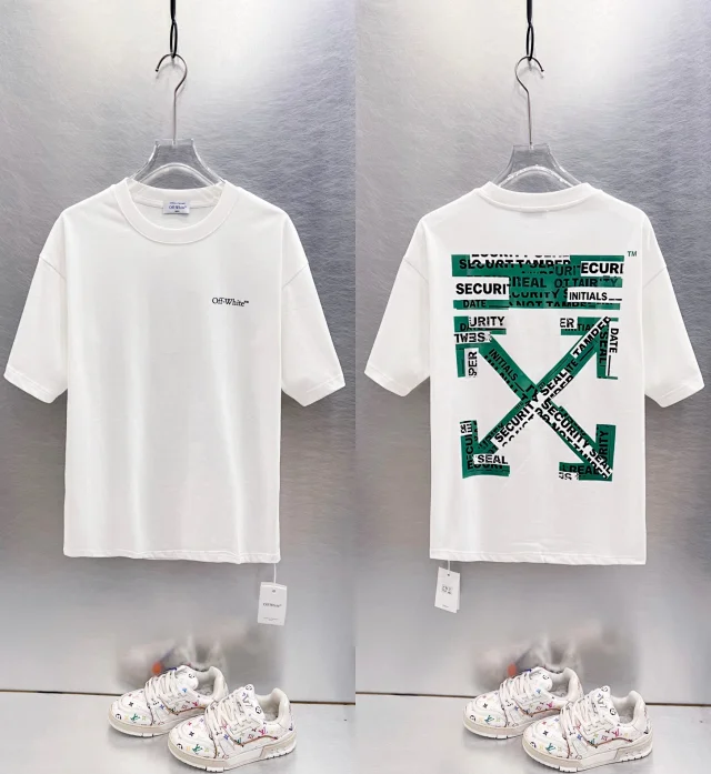 Off-White T-Shirts Graphic-print crew-neck product detail image 38