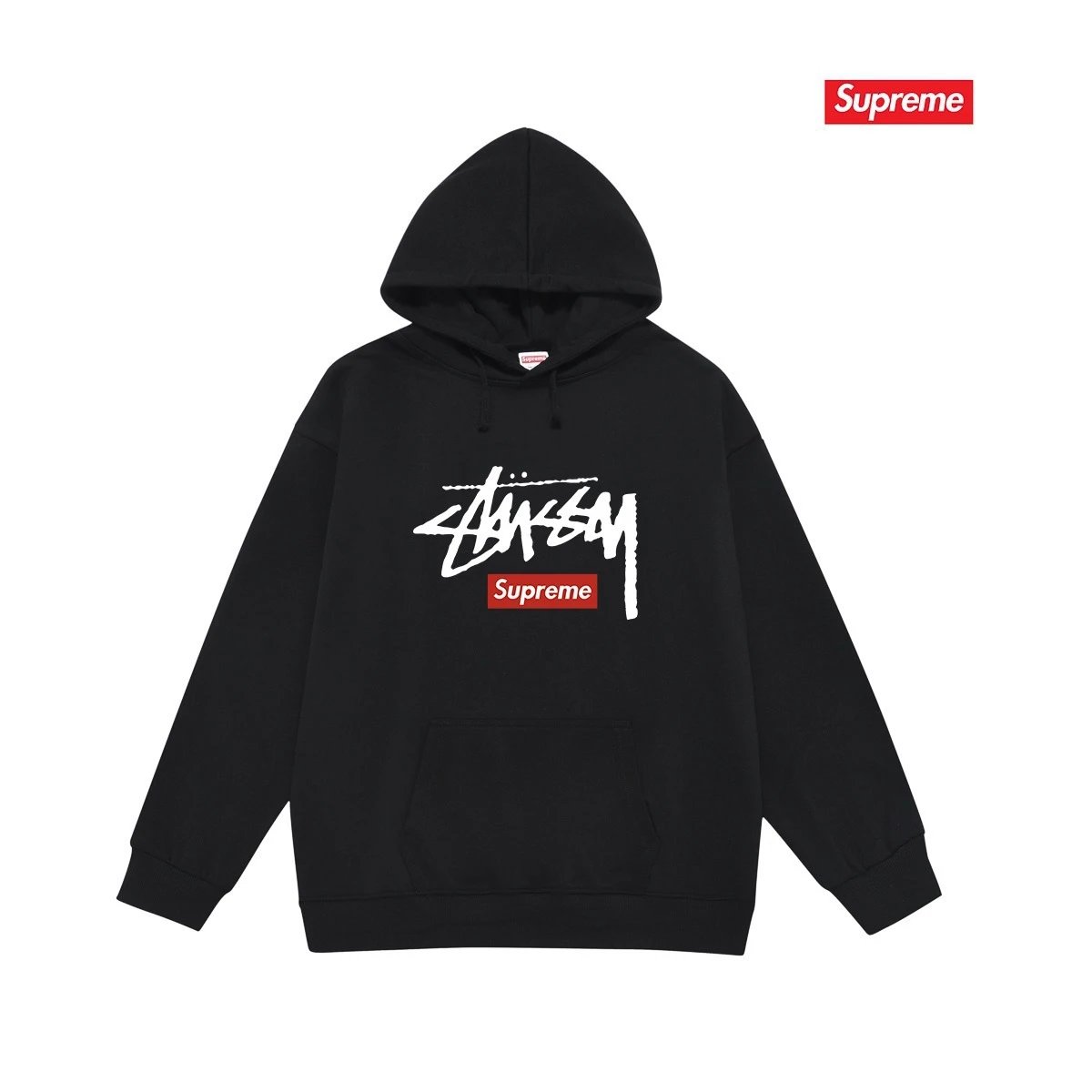 Supreme Hoodies & Sweatshirts Graphic Print Hoodie — S 2222 Black