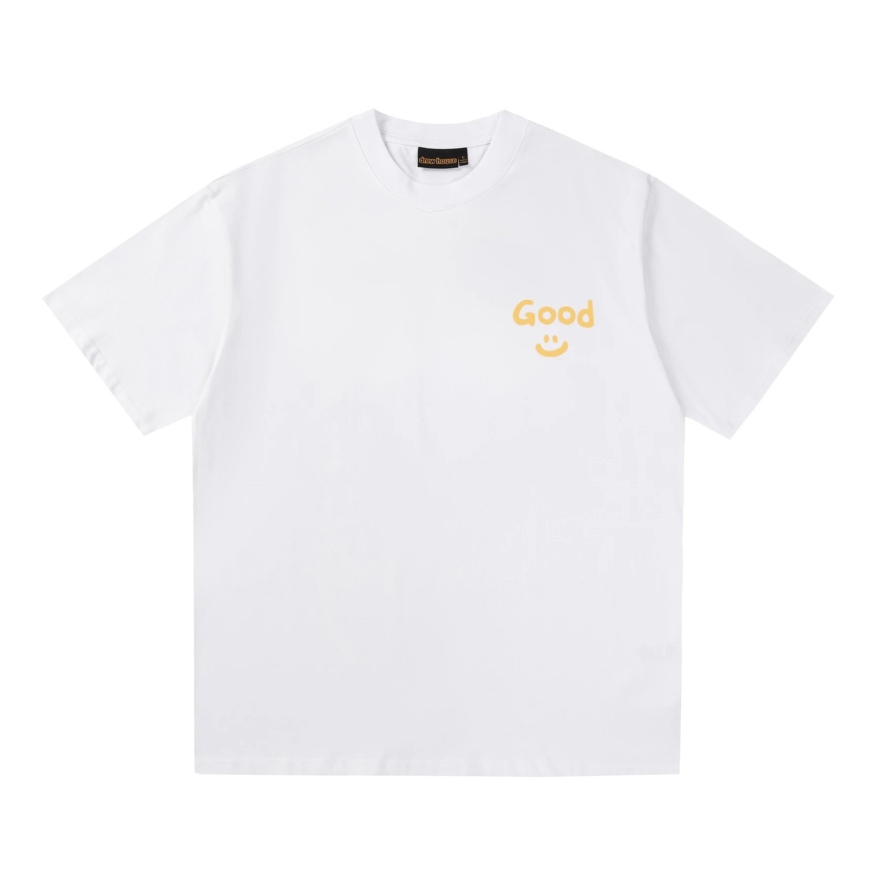 Drew House T-Shirts Cartoon Graphic — Y 103 white