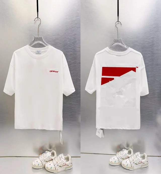 Off-White T-Shirts Graphic-print crew-neck product detail image 41