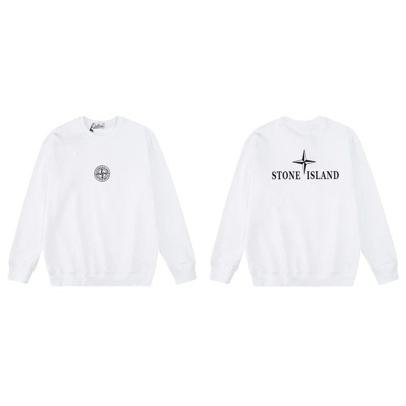 Stone Island Hoodies & Sweatshirts Crewneck graphic sweatshirt — W811 white