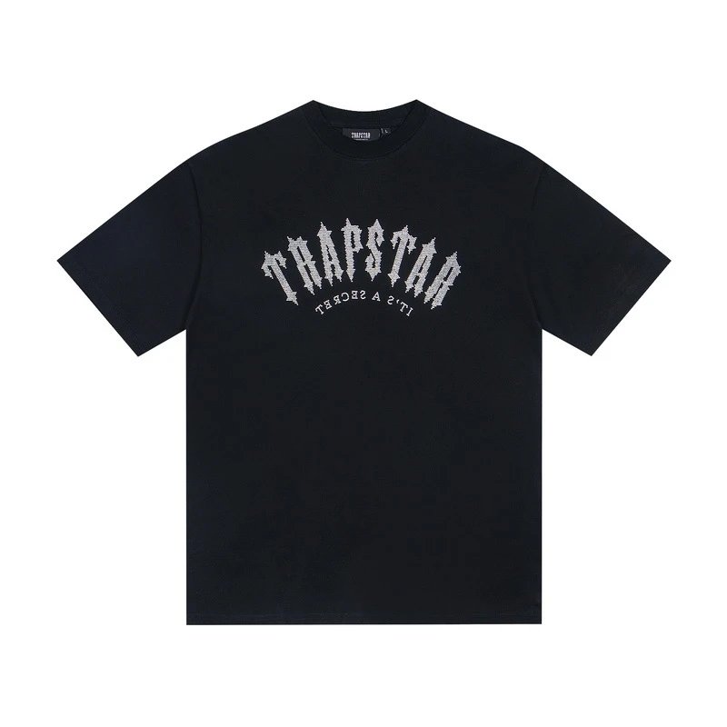 Trapstar T-Shirts Graphic Logo T-Shirt — T 38 Black