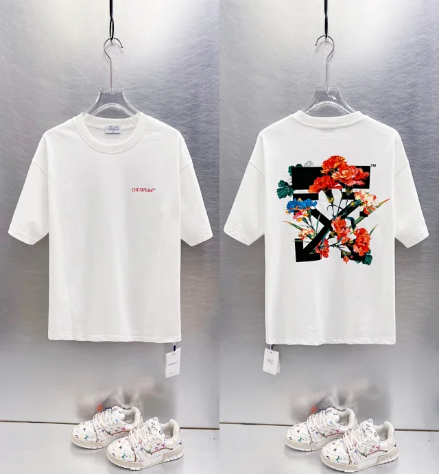 Off-White T-Shirts Graphic-print crew-neck product detail image 29
