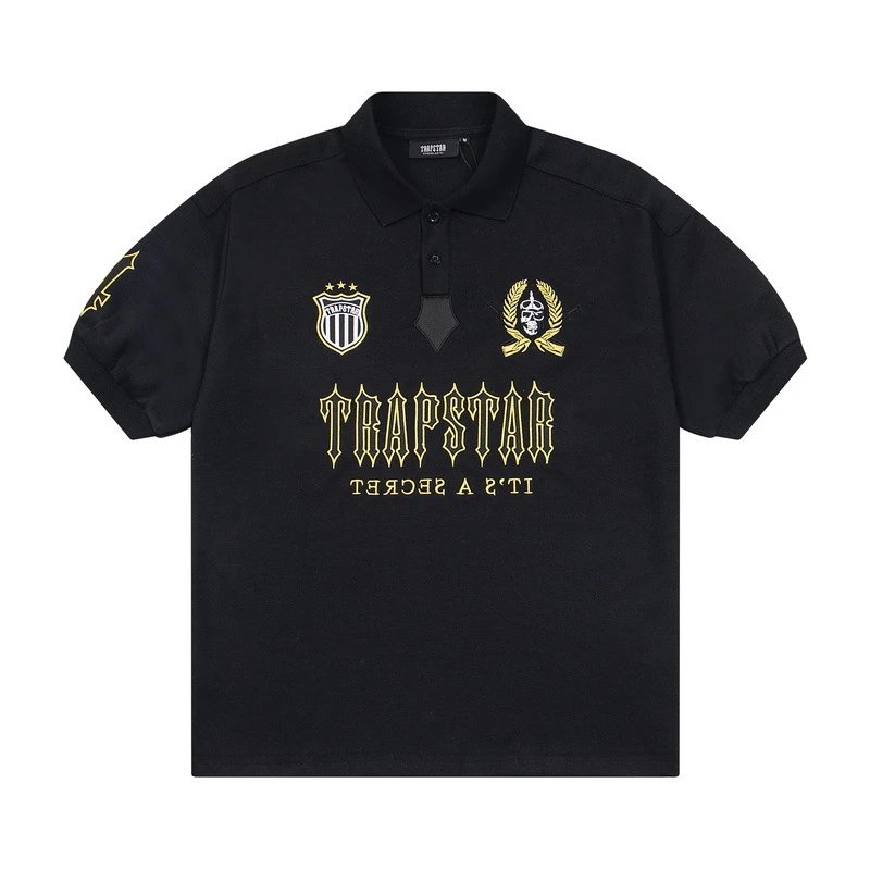 Trapstar T-Shirts Graphic Logo T-Shirt — T 15 Black