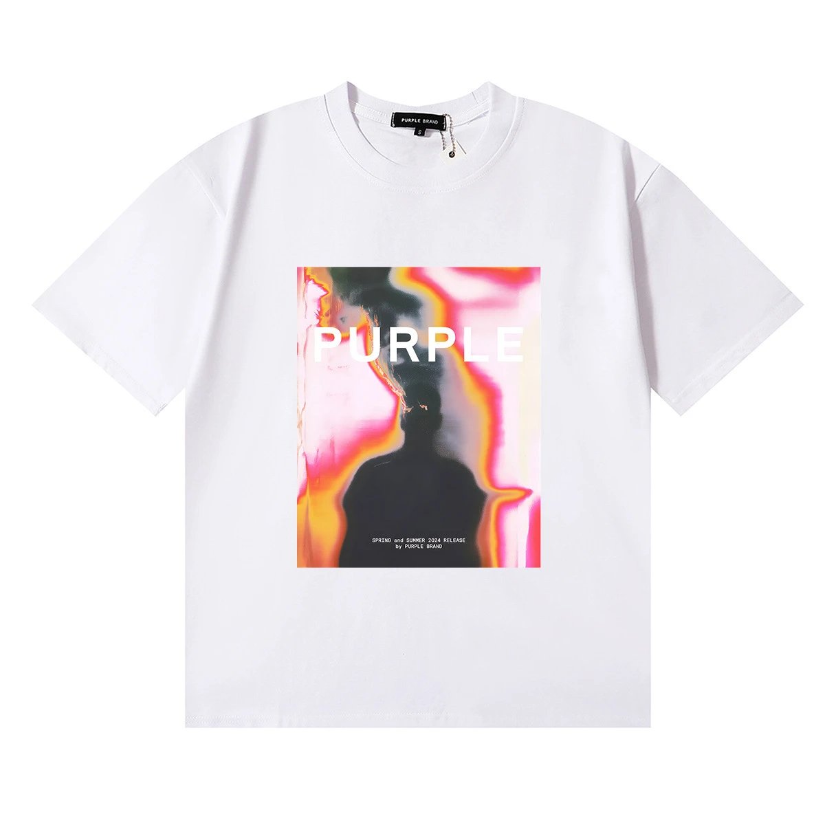 Purple Brand T-Shirts Graphic Print — 3070-2