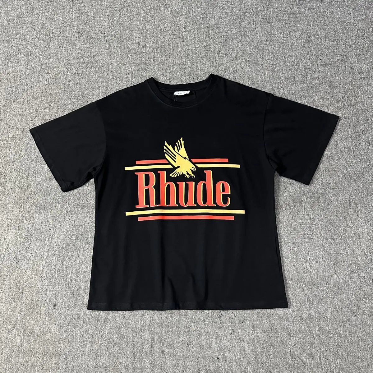 Rhude T-Shirts Cannes graphic print — 1202 black