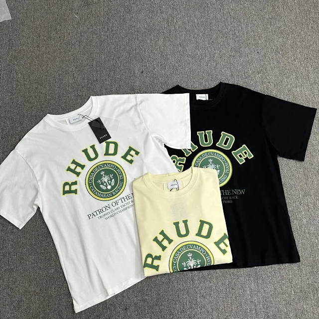 Rhude T-Shirts Cannes graphic print product detail image 10