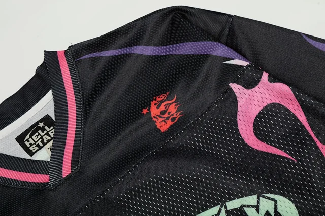 Hellstar T-Shirts Mesh football jersey graphic product detail image 27