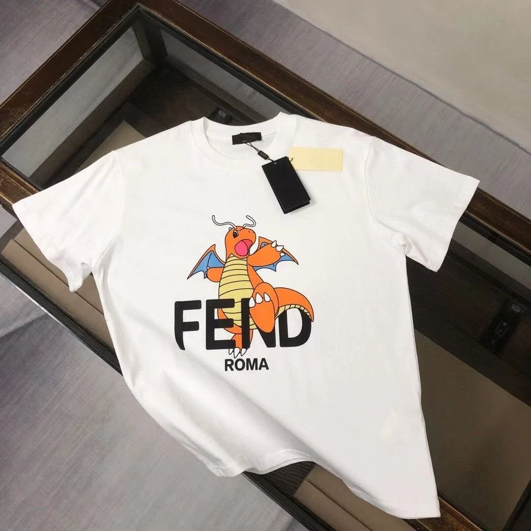 Fendi T-Shirts Monster Eyes Graphic — 8