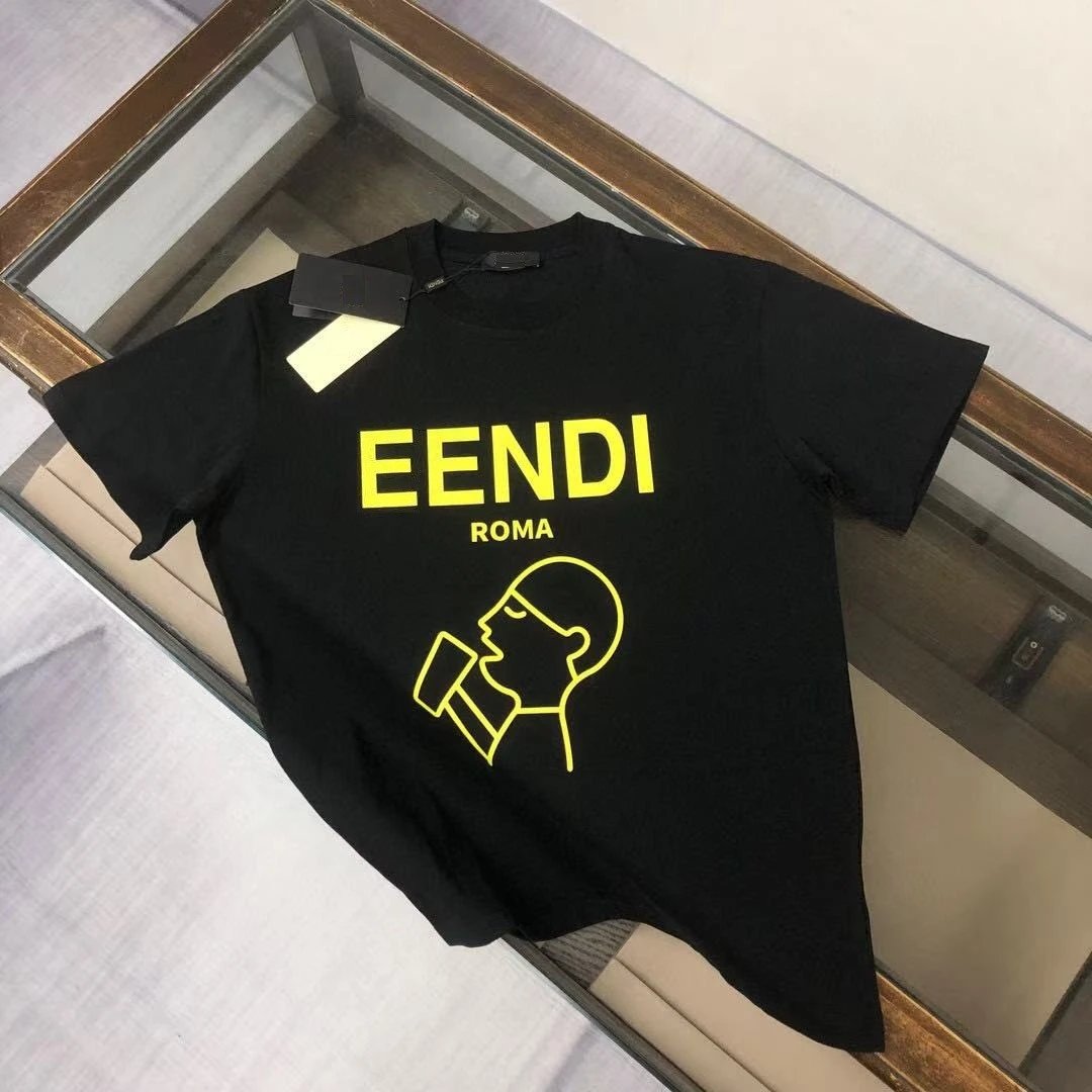 Fendi T-Shirts Monster Eyes Graphic — 27