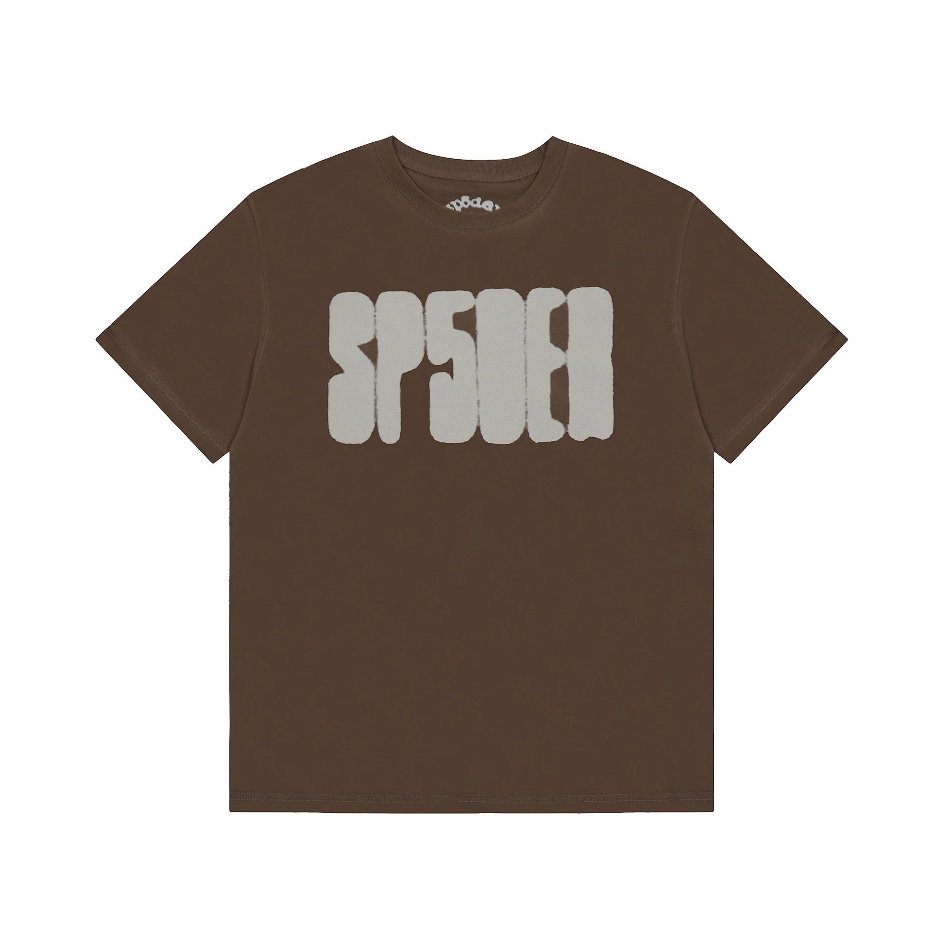 Sp5der T-Shirts Graphic Print — S 724 Coffee