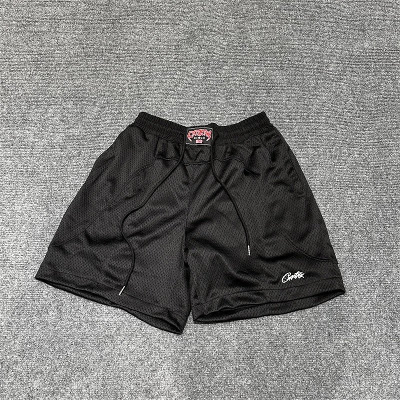 Corteiz T-Shirts 18 Mesh Jersey — Black pants