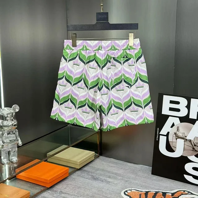 adidas Shorts Trefoil geometric-print drawstring product detail image 7