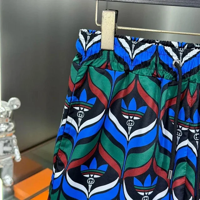 adidas Shorts Trefoil geometric-print drawstring product detail image 15
