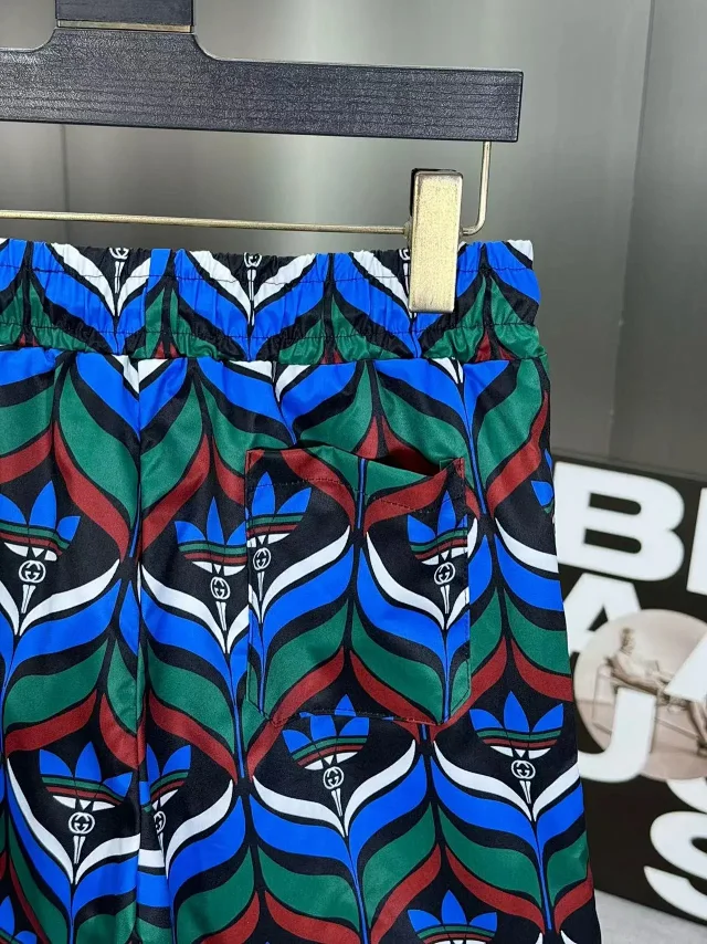 adidas Shorts Trefoil geometric-print drawstring product detail image 21