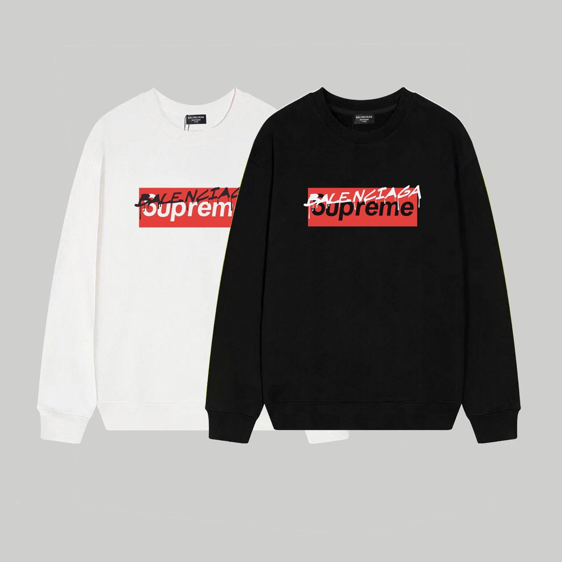 Balenciaga Hoodies & Sweatshirts Crewneck logo-print sweatshirt image 5