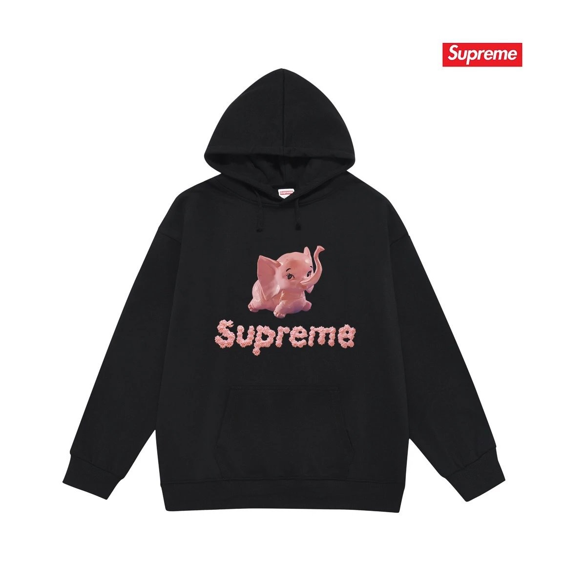 Supreme Hoodies & Sweatshirts Graphic Print Hoodie — S 2228 Black