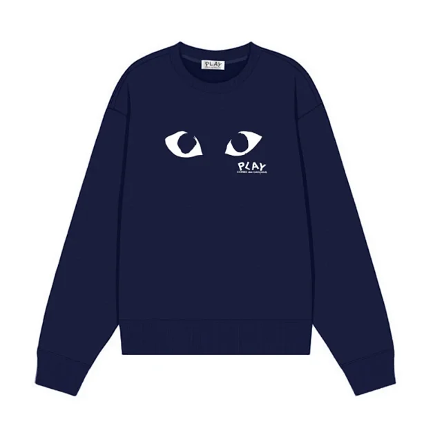 Comme des Garçons Hoodies & Sweatshirts PLAY heart graphic crewneck sweatshirt product detail image 21