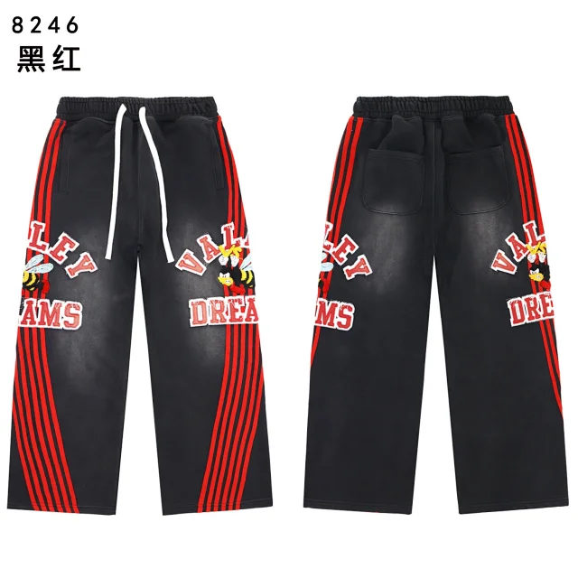 Vale Forever Matching Sets Bee graphic striped hoodie and sweatpants set product detail image 2