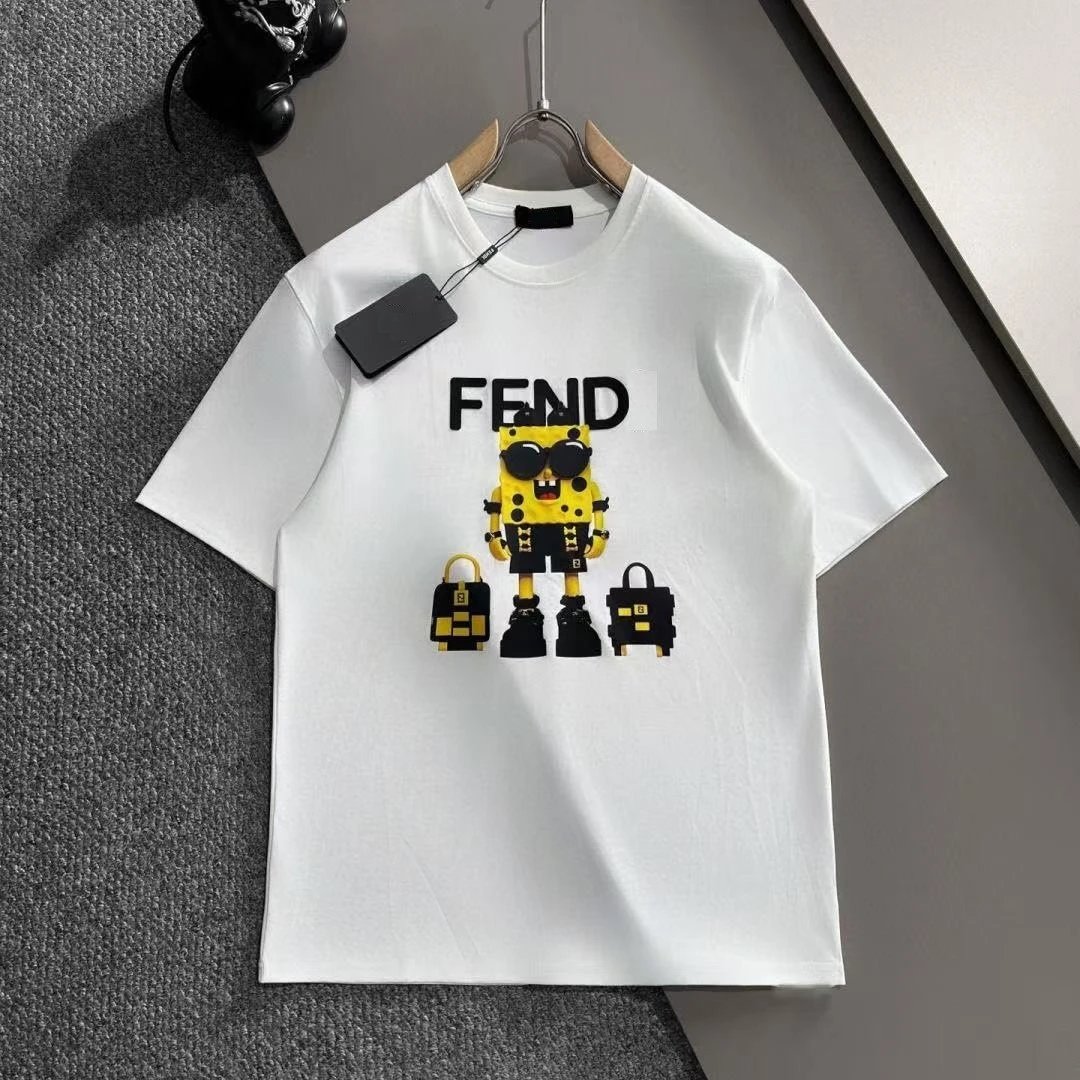 Fendi T-Shirts Monster Eyes Graphic — 22