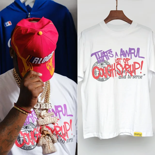 Cough Syrup T-Shirts Graphic Print product detail image 22