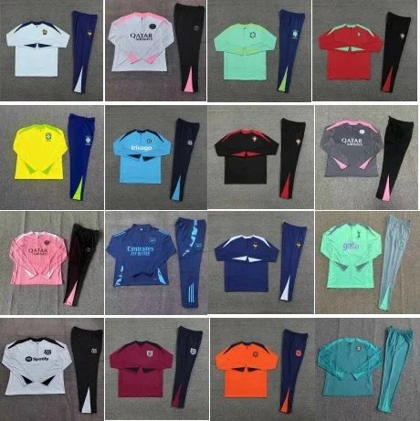 Sports Team Training Sets in Various Colors