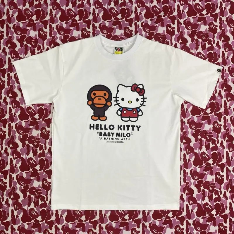A Bathing Ape T-Shirts Baby Milo Sanrio Character Graphic image 2