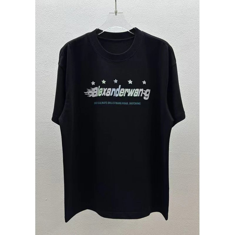 Alexander Wang T-Shirts Graphic Logo T-Shirt — 04-2