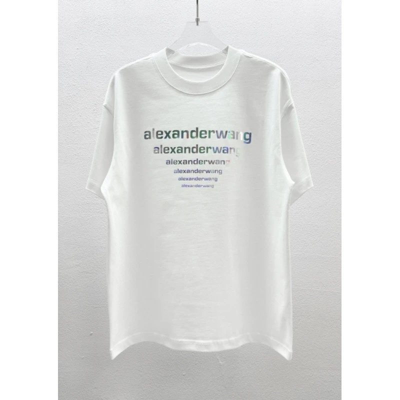 Alexander Wang T-Shirts Graphic Logo T-Shirt — 06-1