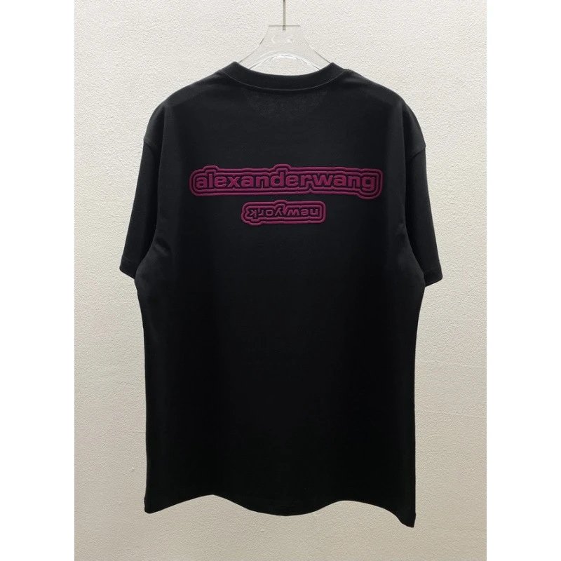 Alexander Wang T-Shirts Graphic Logo T-Shirt — 19-2