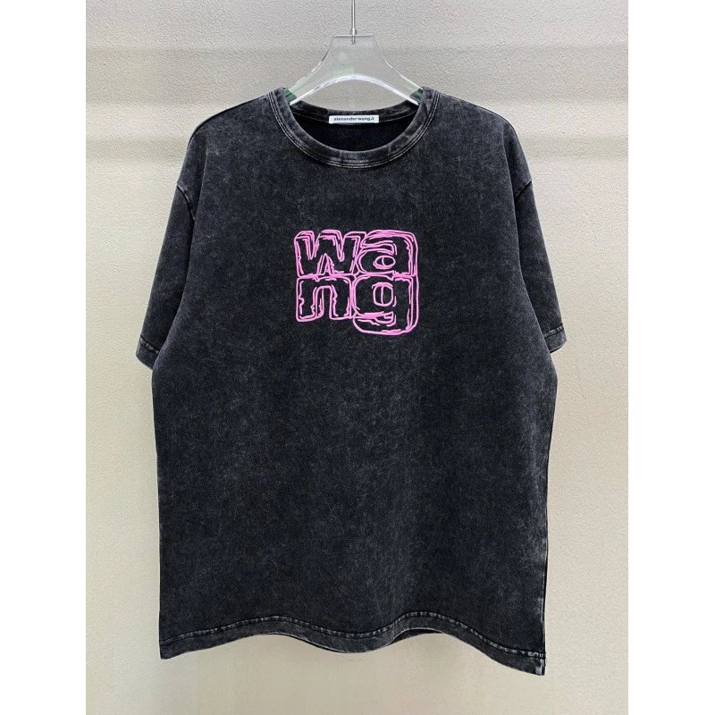 Alexander Wang T-Shirts Washed graphic logo T-shirt — 18
