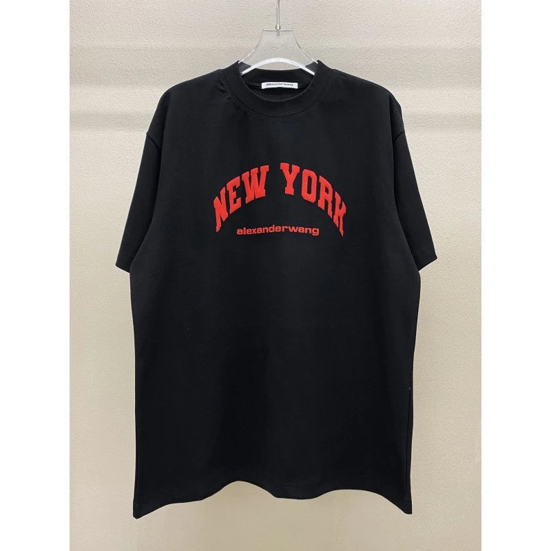 Alexander Wang T-Shirts Washed graphic logo T-shirt — 25